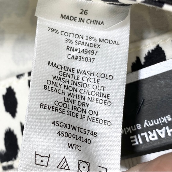 Joe’s Charlie High Rise Skinny Ankle Cheetah Jean - Picture 7 of 10